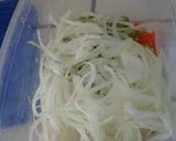 ３色野菜の生ハムマリネ作り方3写真