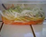 ３色野菜の生ハムマリネ作り方4写真