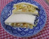 卵とマカロニを一緒に茹で◎たまごサンド◎作り方6写真