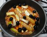 大豆入り♪黒オリーブとウインナートマト煮作り方6写真
