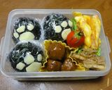 簡単！肉球おにぎり♡作り方1写真