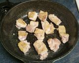 体力アップの鶏とキノコのにんにくバター煮作り方3写真