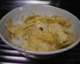 ポテトチップ茶漬け作り方1写真