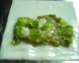 セロリの葉で美味しい♡揚げワンタン作り方3写真