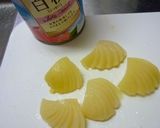 焼き桃トースト作り方1写真