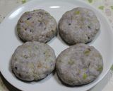 ランチおやつに！里芋もちの甘辛だれ作り方2写真