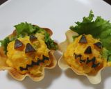 かわいい♡焦がし玉ねぎのかぼちゃサラダ作り方10写真