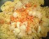 パラパラな✿鮭フレカレーチャーハン✿作り方3写真
