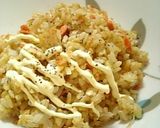 パラパラな✿鮭フレカレーチャーハン✿作り方4写真