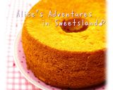 ハロウィン♡パンプキン・シフォンケーキ♪作り方10写真