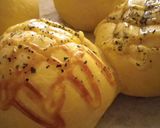 ☆充実野菜　緑黄色野菜ミックスの丸パン☆作り方5写真