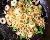 ヨウサマの減塩ネギの焼きそば作り方2写真