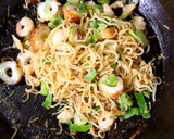 ヨウサマの減塩ネギの焼きそば作り方2写真