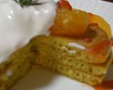 おやつでも野菜 オレンジ色のパンケーキ 作り方4写真