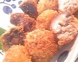 椎茸のジューシー☆肉詰めフライ作り方7写真
