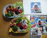 キャラ弁☆仮面ライダーフォーゼ作り方6写真