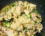 鶏肉のはちみつレモン＆香草生姜焼き作り方3写真