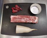 パクシャパ/ブータン唐辛子と豚肉の煮込み作り方1写真