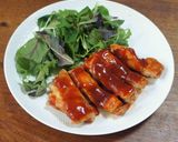 チキンステーキピリ辛ケチャップソース作り方6写真