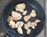 ケールと鶏むね肉のワンポットグラタン。作り方4写真
