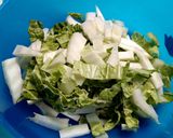 新鮮な白菜のおつまみ作り方3写真