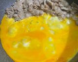 大人気！豚バラのキムチ炒飯(お弁当)作り方3写真