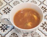 ナポリタンのパウチでスープ作り方13写真