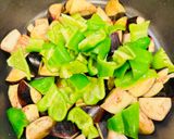 簡単!茄子とピーマン・鶏胸肉の甘辛味噌炒め作り方4写真