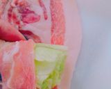 ＊レタス巻き巻き豚肉の生姜焼き＊作り方2写真