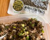 ご飯にのっけるとんぶりのネギおかか和え作り方2写真