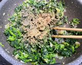 ほうれん草とフェタチーズのパイ包み焼き作り方5写真