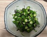 あっという間に、塩昆布オクラ作り方2写真