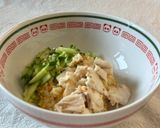 暑い夏🤗2度美味しい❣️冷や汁卵炒飯作り方6写真