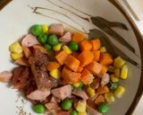 全てレンジ冷めても美味しい梅味噌炒飯弁当作り方4写真