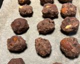 米粉　サクふわナッツ&チョコクッキー作り方3写真