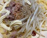 一人暮らし和風ツナマヨペペロンチーノ作り方2写真