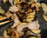 簡単　とろとろ茄子と豚バラ肉の甜麺醤炒め作り方3写真