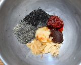 ヨウサマの減塩黒ごま担々麺作り方1写真