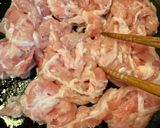 豚こまとなすの甘辛照り炒め♪作り方4写真