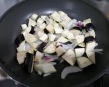 ナスの卵とじ丼作り方4写真