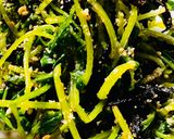 豆苗サラダ 塩昆布作り方3写真