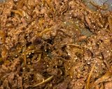 ご飯が進む！！牛とゴボウのしぐれ煮！作り方5写真
