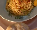 ギリシャ風たらこクリームパスタ。作り方3写真