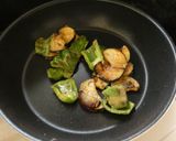 冷凍オムレツとナスの味噌炒め丼作り方3写真