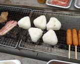 こんがり香ばし♡BBQで焼きおにぎり作り方4写真
