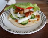 不器用照り焼きチキンナンハンバーガー作り方3写真