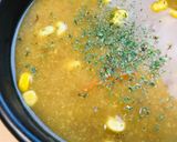 のこりのカレーで●コーンカレースープ作り方2写真