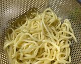 半玉でも満足、塩野菜焼きそば作り方1写真