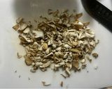 XO醤と舞茸酵素で中華風茶包み牛ステーキ作り方1写真
