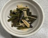 わらびの玉子とじ　わらびの玉子丼作り方15写真